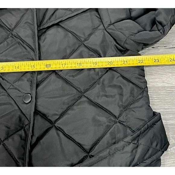 NWT Rebecca Minkoff Diamond Quilted Jacket Wrap Collar Women's M MSRP $268